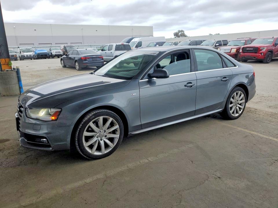 2014 Audi A4 VIN WAUAFAFL2EN027251 COPART salvage auction — FRONT END, CA - SALVAGE CERTIFICATE, sold $175 on 2026-07-23 (photo 1)