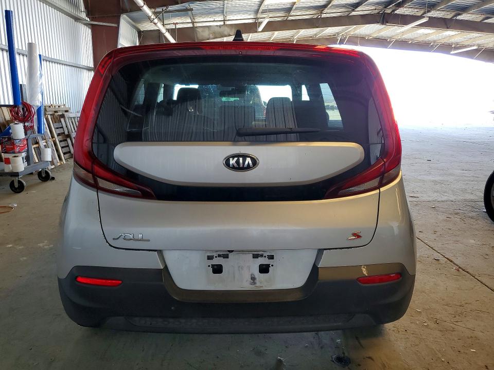 2020 Kia Soul VIN KNDJ23AU9L7012497 COPART salvage auction — FRONT END, Ca - Salvage Certificate, sold $1,200 on 2026-07-20 (photo 6)