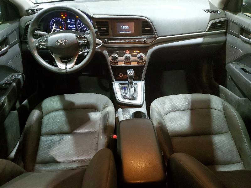 2019 Hyundai Elantra VIN KMHD74LF8KU757238 COPART salvage auction — FRONT END, TX - CERTIFICATE OF TITLE, sold $1,250 on 2026-07-14 (photo 8)