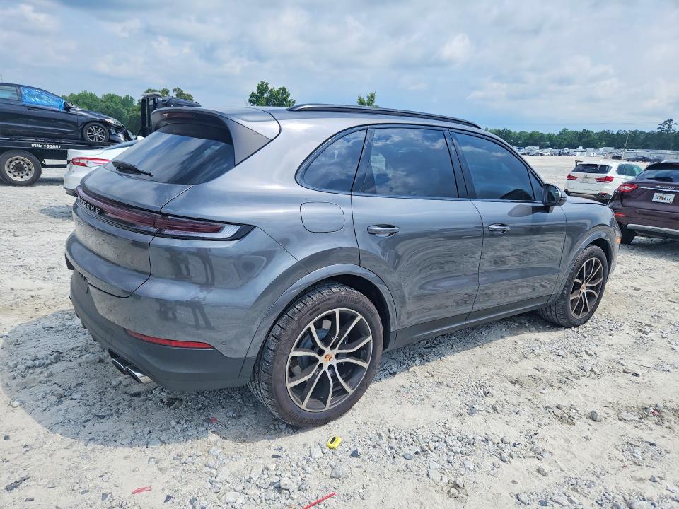 2026 Porsche Cayenne VIN WP1AA2AY0TDA02134 COPART salvage auction — MINOR DENT/SCRATCHES, Ga - Cert Of Title-Salvage, sold $66,500 on 2026-08-06 (photo 3)