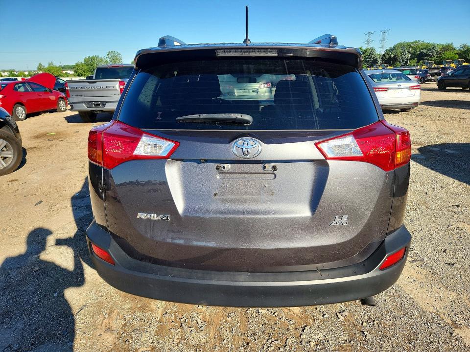 2015 Toyota Rav 4 VIN JTMBFREV7FJ024153 COPART salvage auction — FRONT END, Il - Salvage Certificate, sold $3,800 on 2026-07-14 (photo 6)