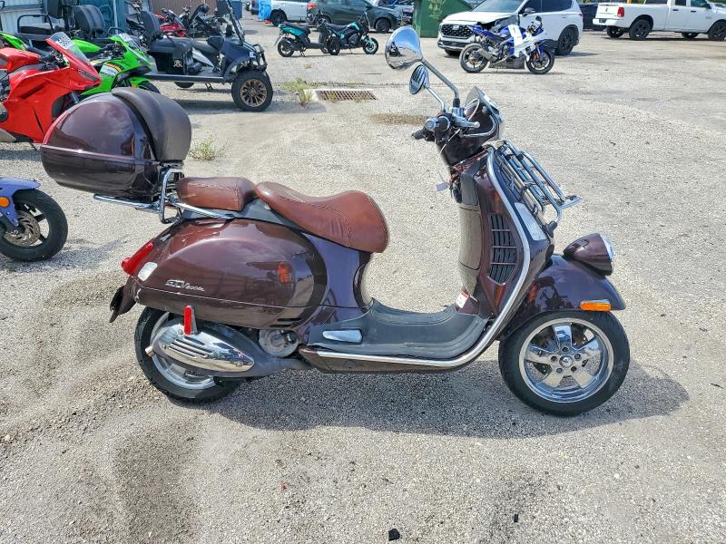 2013 Vespa Gts VIN ZAPM459L7D5901695 — COPART salvage auction photo