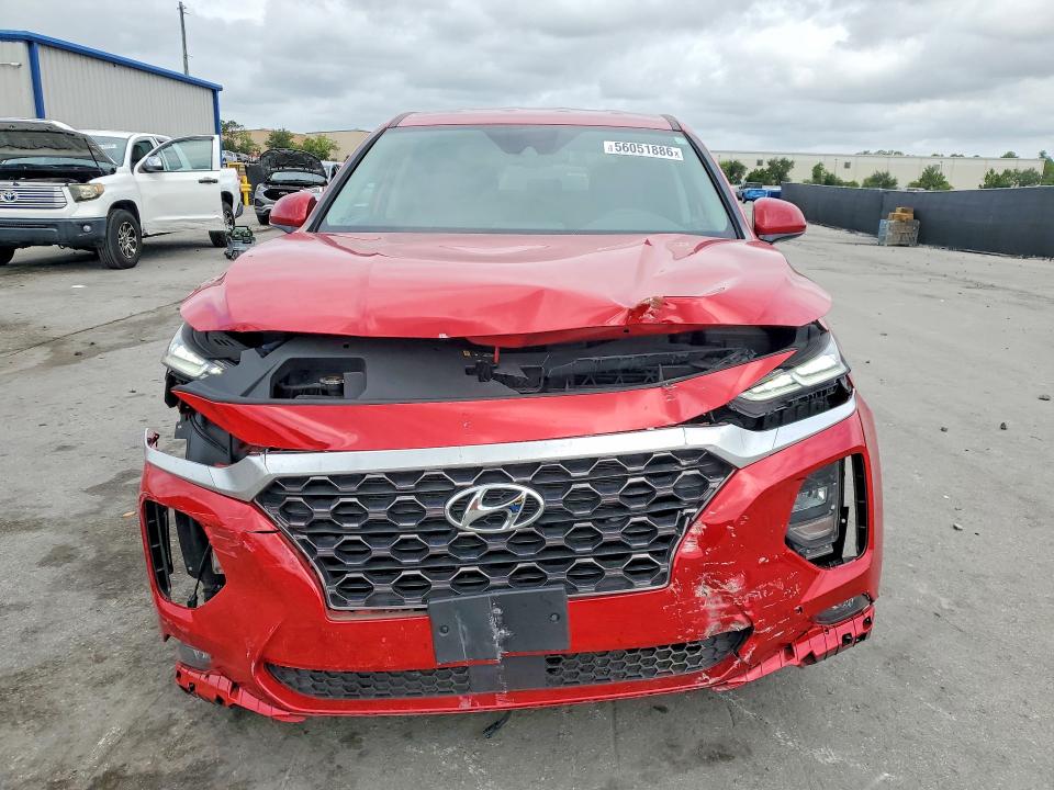 2020 Hyundai Santa fe VIN 5NMS33ADXLH226831 COPART salvage auction — FRONT END, Fl - Certificate Of Destruction, sold $4,100 on 2026-07-30 (photo 5)