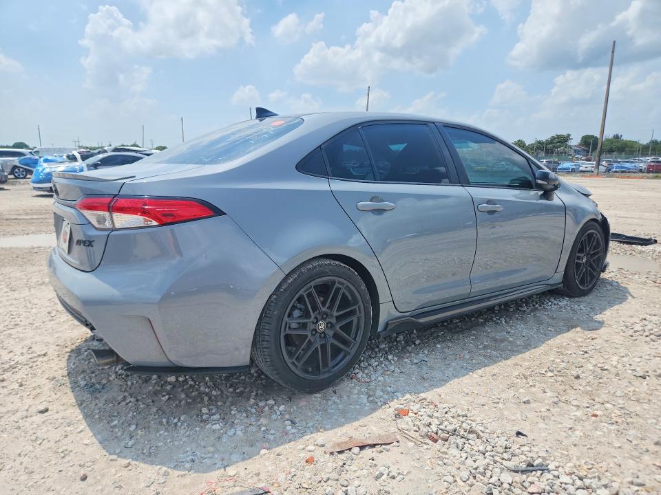 2021 Toyota VIN 5YFS4MCE5MP070066 COPART salvage auction — FRONT END, Fl - Certificate Of Destruction, sold $4,850 on 2026-07-16 (photo 3)