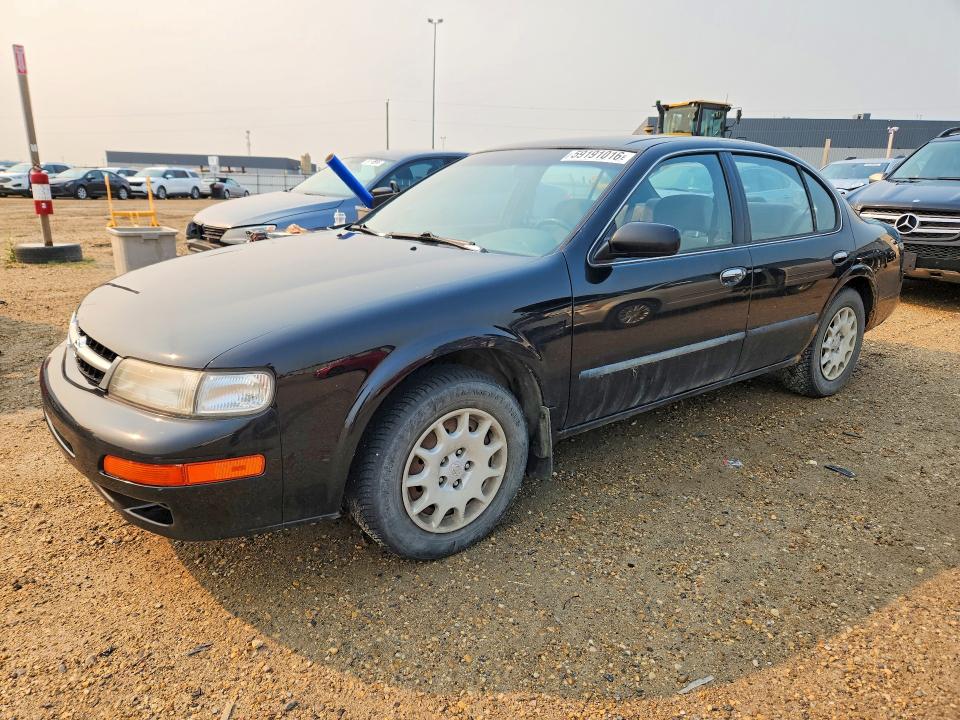 1998 Nissan Maxima VIN JN1CA21D0WT604844 COPART salvage auction — REAR END, AB - BOS - SALVAGE, sold $200 on 2026-07-16 (photo 1)