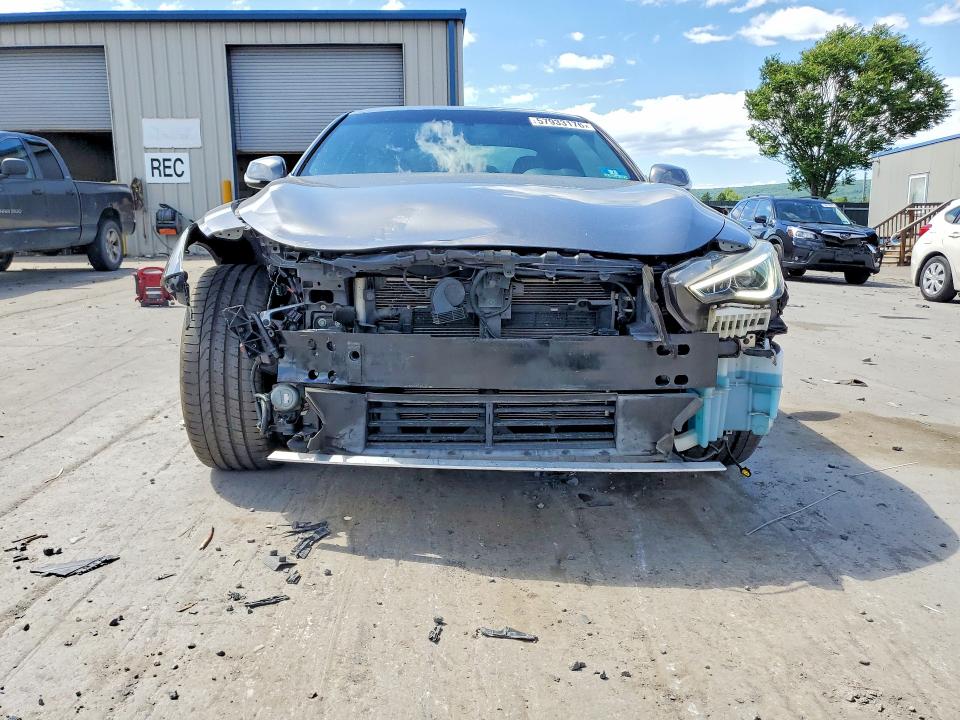 2018 Infiniti VIN JN1EV7ELXJM390198 COPART salvage auction — FRONT END, Pa - Certificate Of Salvage, sold $6,300 on 2026-07-22 (photo 5)