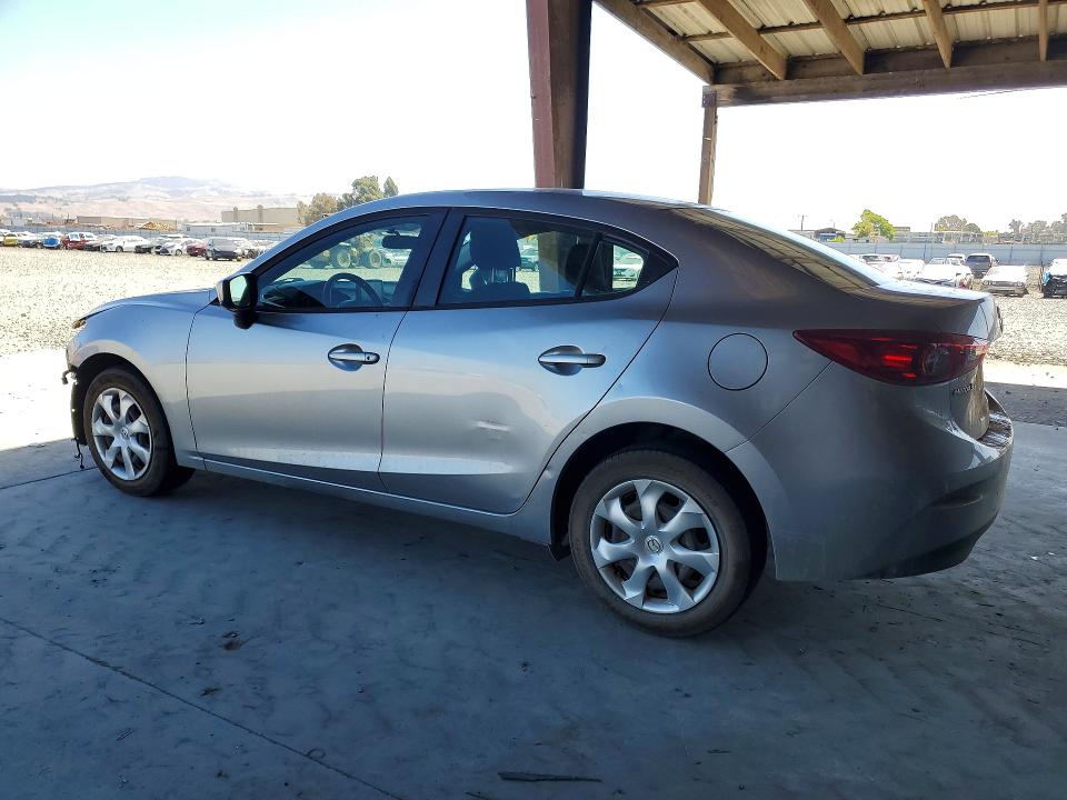 2015 Mazda 3 VIN 3MZBM1U75FM165040 COPART salvage auction — FRONT END, Ca - Salvage Certificate, sold $1,300 on 2026-07-09 (photo 2)