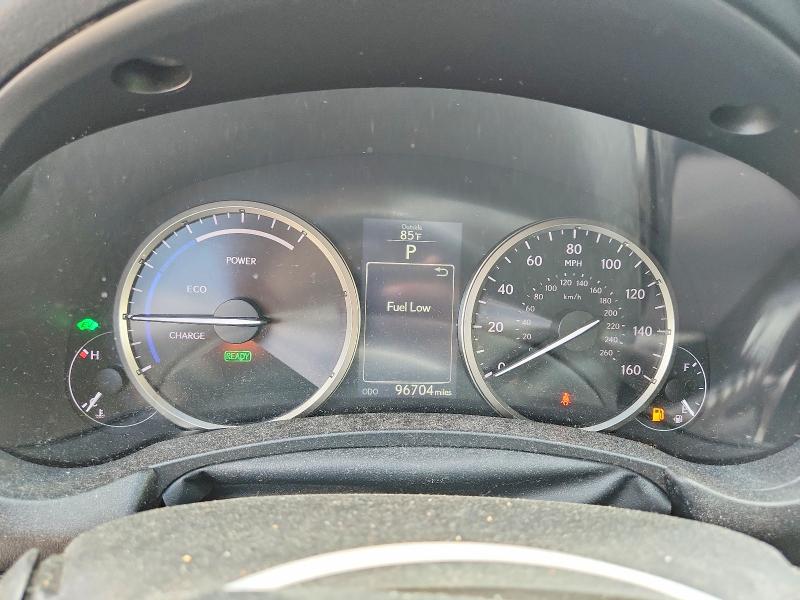 2016 Lexus Nx VIN JTJBJRBZ4G2046223 COPART salvage auction — VANDALISM, Ma - Cert Of Title-Recovered Theft, sold $9,800 on 2026-07-09 (photo 9)