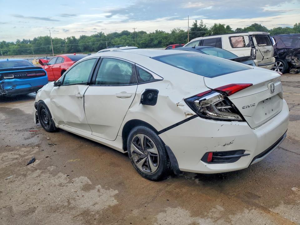 2019 Honda VIN 19XFC2F62KE210943 COPART salvage auction — ROLLOVER, Ky - Bill Of Sale/Part Only/No Titl, sold $1,500 on 2026-07-22 (photo 2)