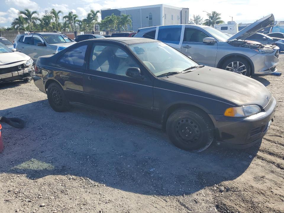 1993 Honda Civic VIN 1HGEJ1251PL034041 COPART salvage auction — MECHANICAL, Md - Certificate Of Title, sold $525 on 2026-07-09 (photo 4)