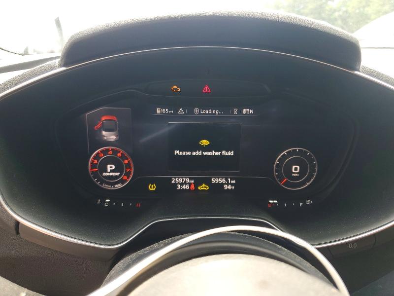 2018 Audi Tt VIN TRUT5CFV2J1002675 COPART salvage auction — FRONT END, Ga - Cert Of Title-Salvage, sold $7,800 on 2026-07-10 (photo 9)
