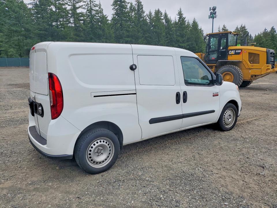 2022 Ram Promaster city VIN ZFBHRFAB8N6W30626 COPART salvage auction — MINOR DENT/SCRATCHES, WA - VEHICLE CERT OF OWNERSHIP-TITL, sold $10,300 on 2026-07-09 (photo 3)