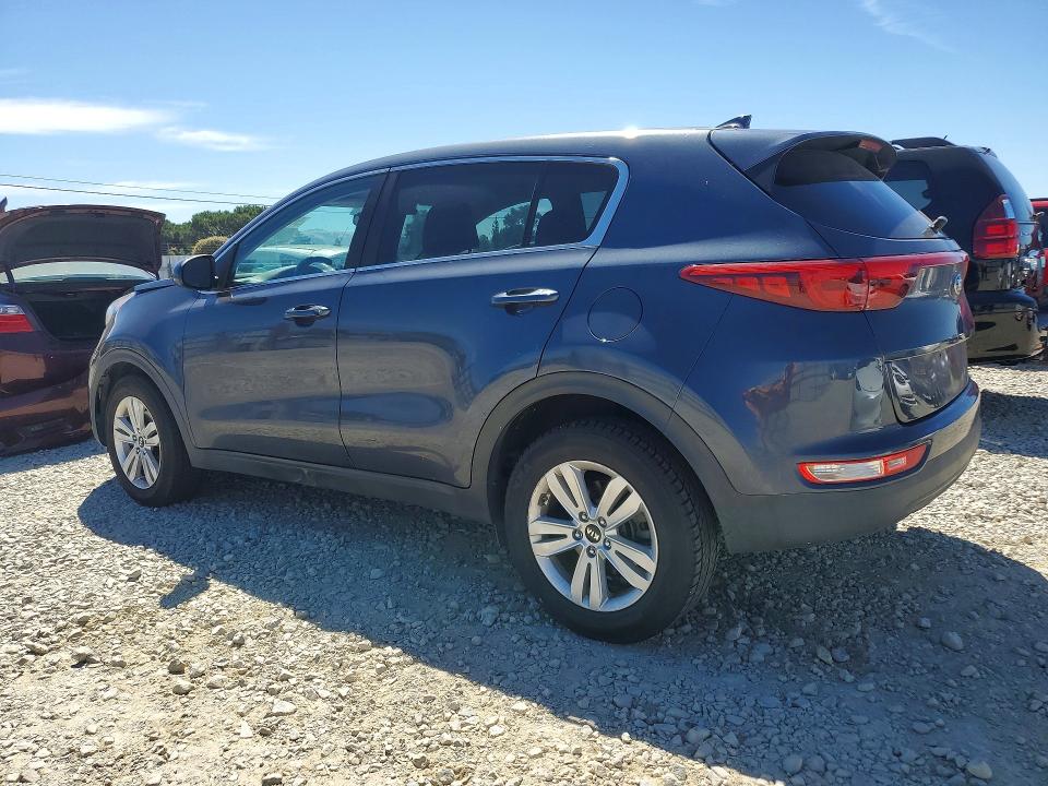 2017 Kia Sportage VIN KNDPM3AC1H7122382 COPART salvage auction — FRONT END, Ca - Salvage Certificate, sold $2,450 on 2026-07-02 (photo 2)