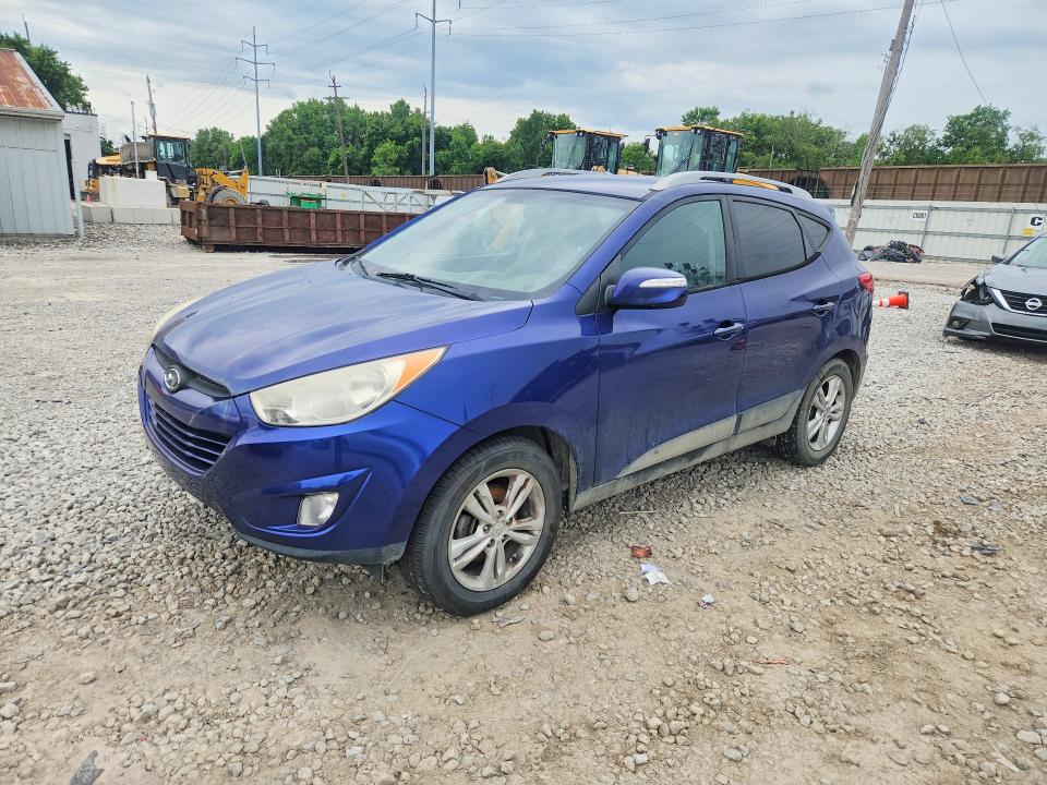 2013 Hyundai Tucson VIN KM8JUCAC5DU696349 COPART salvage auction — MECHANICAL, Oh - Certificate Of Title, sold $1,200 on 2026-07-09 (photo 1)