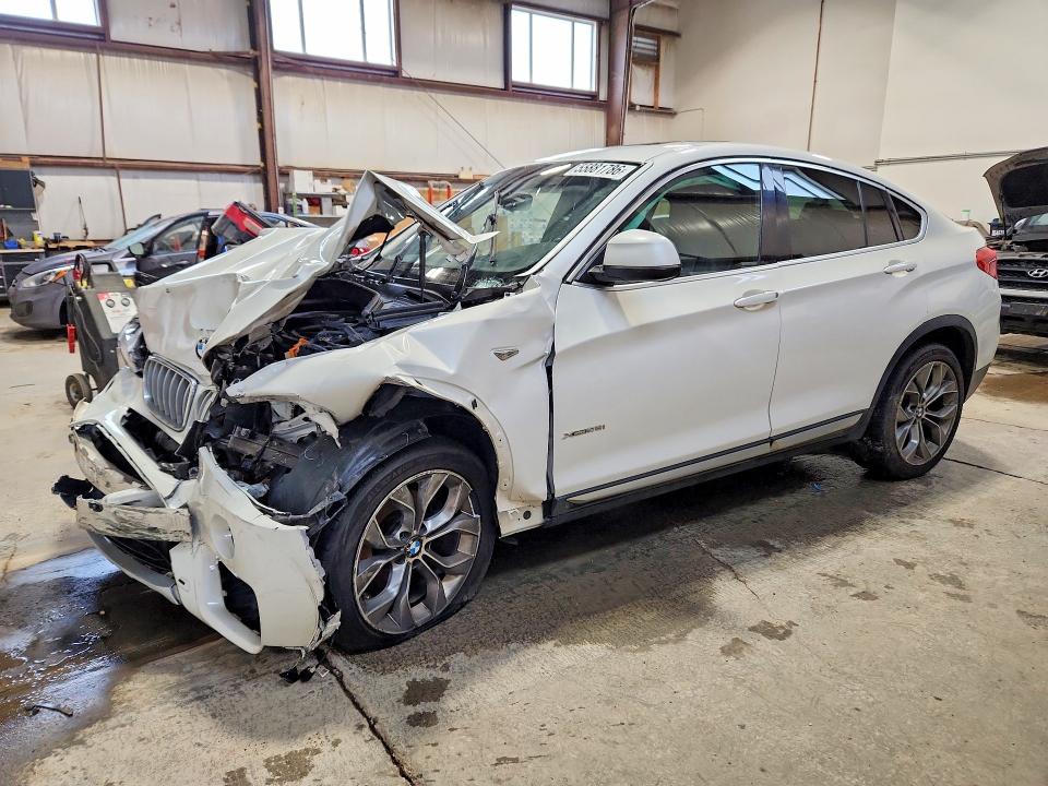 2016 BMW X4 VIN 5UXXW3C5XG0R19888 COPART salvage auction — FRONT END, AB - BOS - NONREPAIRABLE, sold $675 on 2026-07-16 (photo 1)