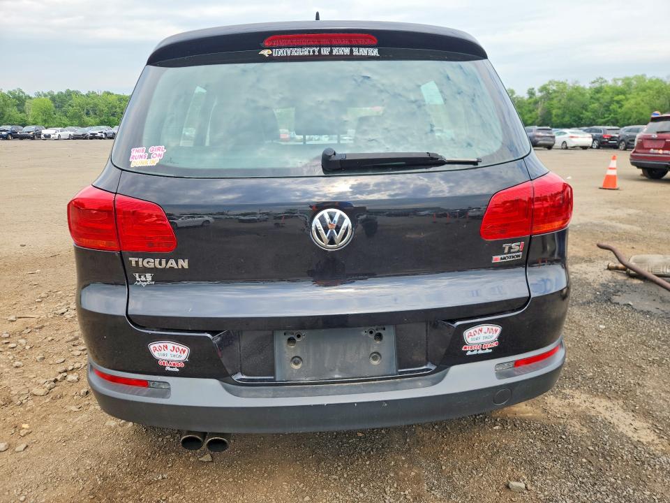 2017 Volkswagen Tiguan VIN WVGBV7AX1HK000146 COPART salvage auction — FRONT END, Ct - Cert Of Title-Salvage, sold $1,300 on 2026-07-10 (photo 6)