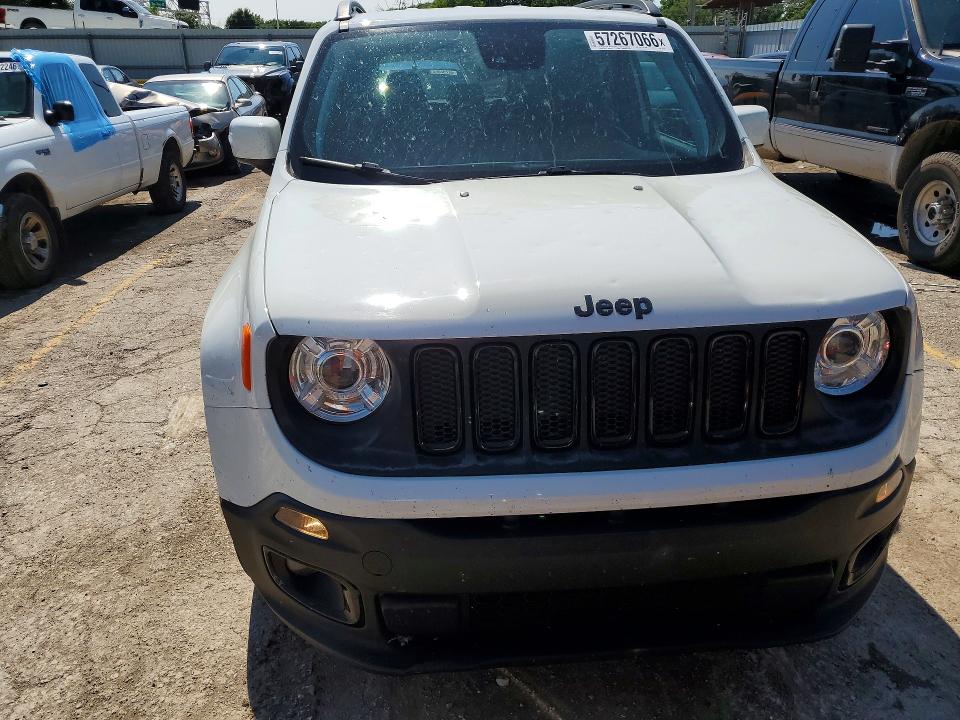 2018 Jeep VIN ZACCJABB0JPG73803 COPART salvage auction — HAIL, Ks - Cert Of Title-Salvage, sold $4,550 on 2026-08-10 (photo 5)