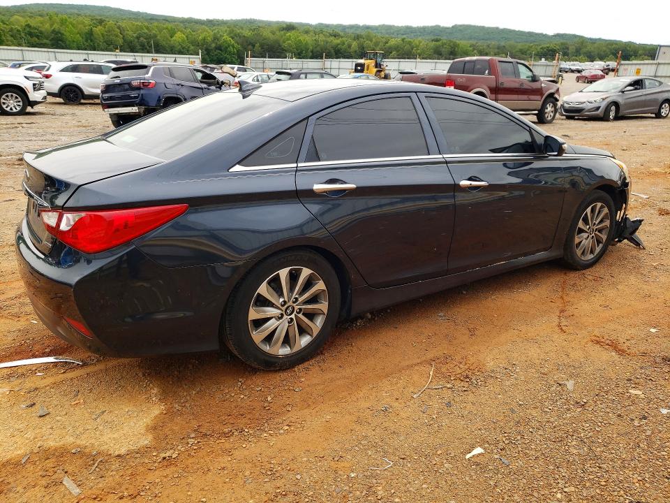 2014 Hyundai VIN 5NPEC4AC5EH829265 COPART salvage auction — FRONT END, Va - Certificate Of Title, sold $100 on 2026-07-10 (photo 3)