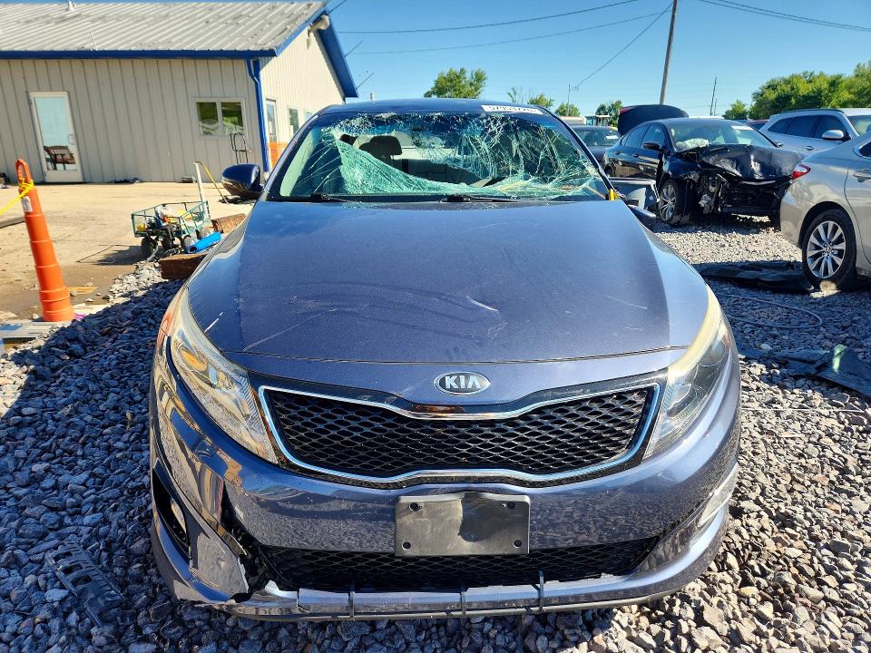 2015 Kia Optima VIN 5XXGM4A72FG475386 COPART salvage auction — HAIL, Il - Salvage Certificate, sold $1,100 on 2026-07-20 (photo 5)