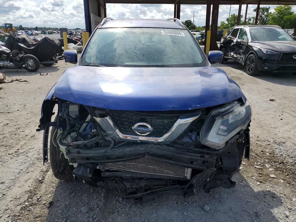 2017 Nissan Rogue VIN KNMAT2MT8HP566888 COPART salvage auction — FRONT END, FL - CERT OF TITLE SLVG REBUILDABLE, sold $1,600 on 2026-07-24 (photo 5)