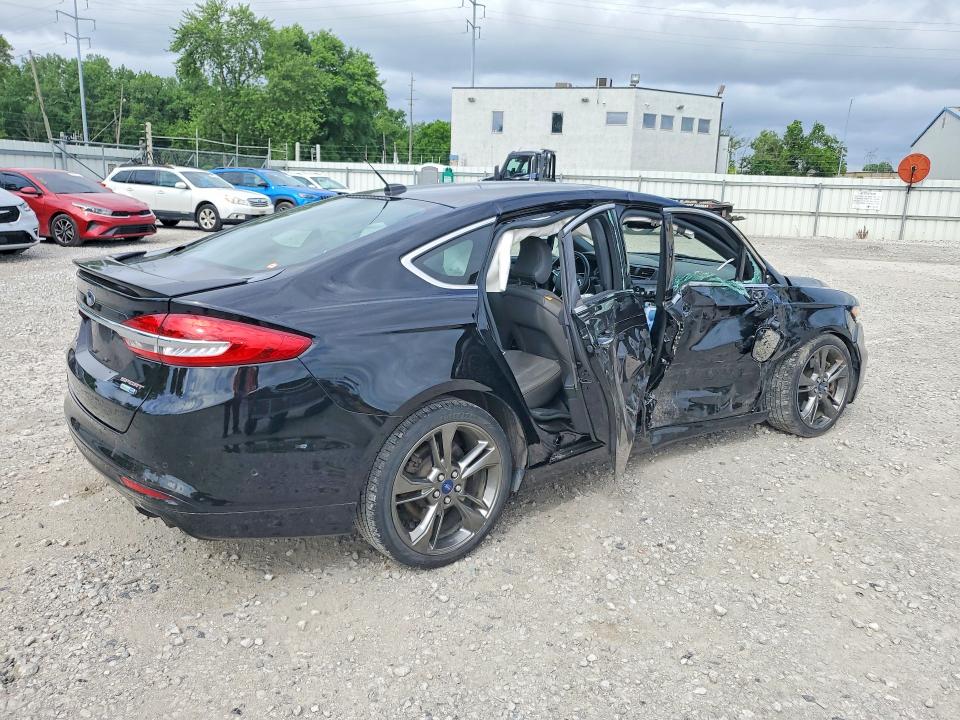 2017 Ford Fusion VIN 3FA6P0VP6HR245561 COPART salvage auction — SIDE, Oh - Cert Of Title-Salvage, sold $1,600 on 2026-07-31 (photo 3)