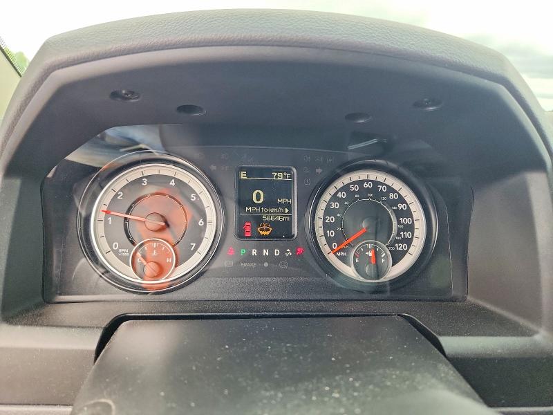 2017 Ram VIN 3C6RR7KT6HG565672 COPART salvage auction — FRONT END, Mi - Certificate Of Title, sold $4,250 on 2026-07-23 (photo 9)