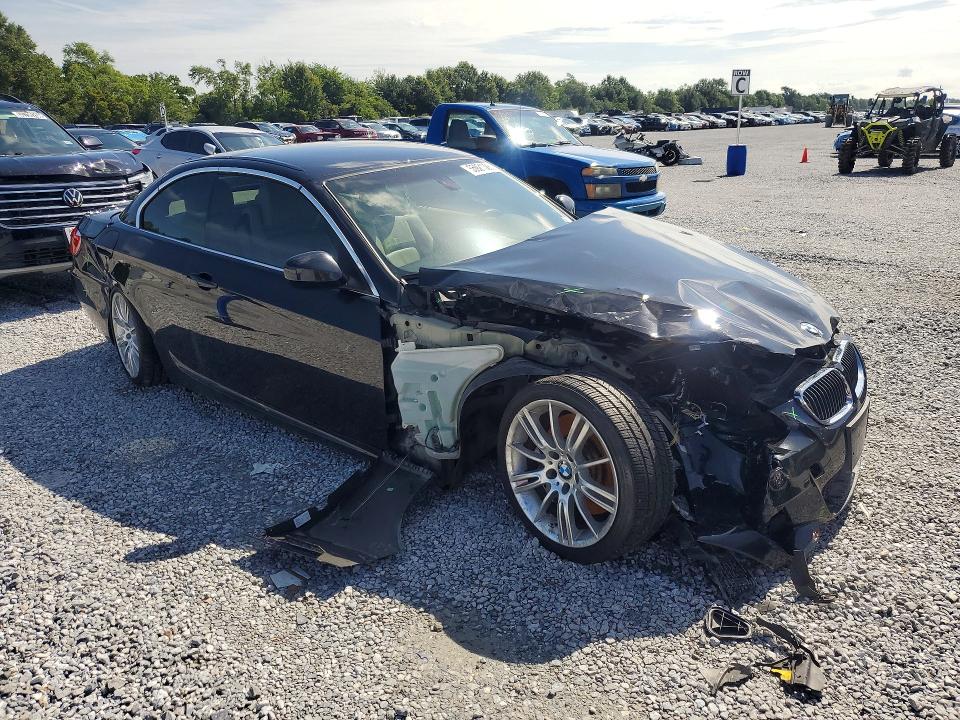 2013 BMW 3er VIN WBADX7C55DJ588987 COPART salvage auction — FRONT END, Tx - Salvage Vehicle Title, sold $550 on 2026-07-06 (photo 4)