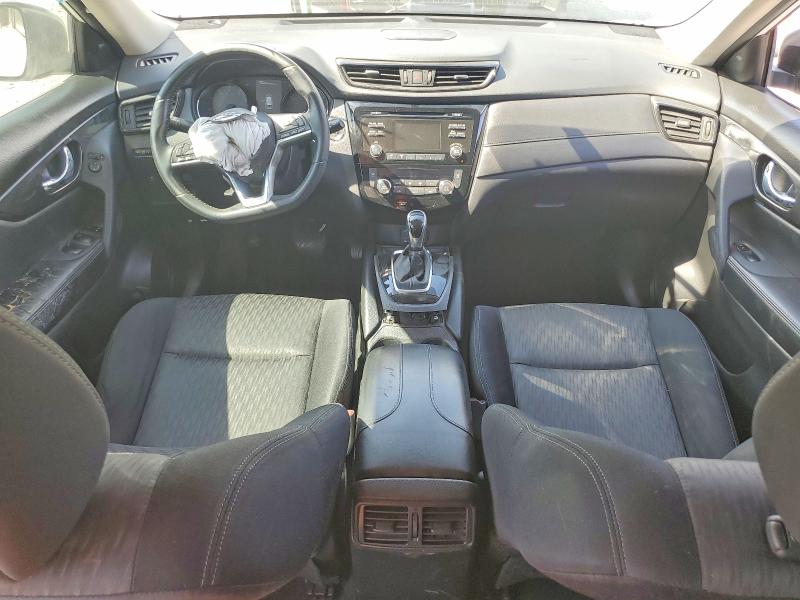 2017 Nissan Rogue VIN JN8AT2MT9HW152223 COPART salvage auction — FRONT END, Nv - Salvage Title, sold $1,250 on 2026-07-14 (photo 8)