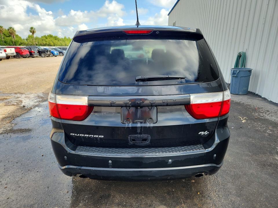 2012 Dodge Durango VIN 1C4SDHCT3CC308137 COPART salvage auction — FRONT END, Tx - Certificate Of Title, sold $1,850 on 2026-08-12 (photo 6)