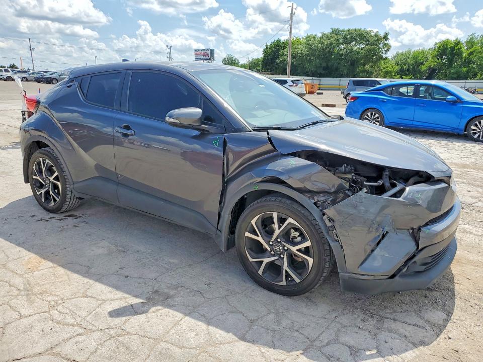 2018 Toyota C-hr VIN NMTKHMBX2JR047417 COPART salvage auction — FRONT END, Ok - Certificate Of Title, sold $5,999 on 2026-07-25 (photo 4)