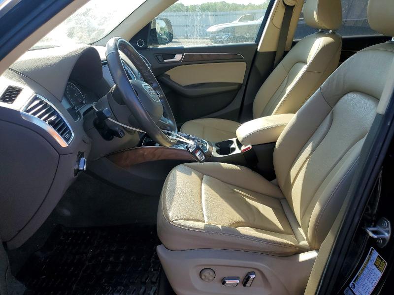2013 Audi Q5 VIN WA1DGAFP5DA058073 COPART salvage auction — FRONT END, Va - Certificate Of Title, sold $1,050 on 2026-07-22 (photo 7)