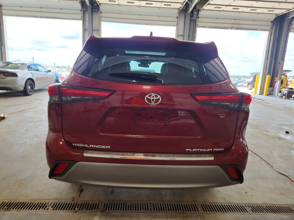 2023 Toyota VIN 5TDKDRBH2PS046778 COPART salvage auction — FRONT END, Mn - Cert Of Title-Salvage, sold $2,000 on 2026-07-28 (photo 6)