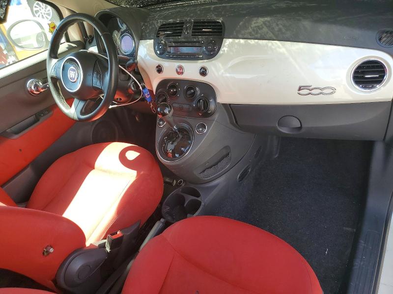 2012 Fiat VIN 3C3CFFAR9CT349018 COPART salvage auction — REAR END, Id - Salvage Certificate Of Title, sold $550 on 2026-09-08 (photo 8)