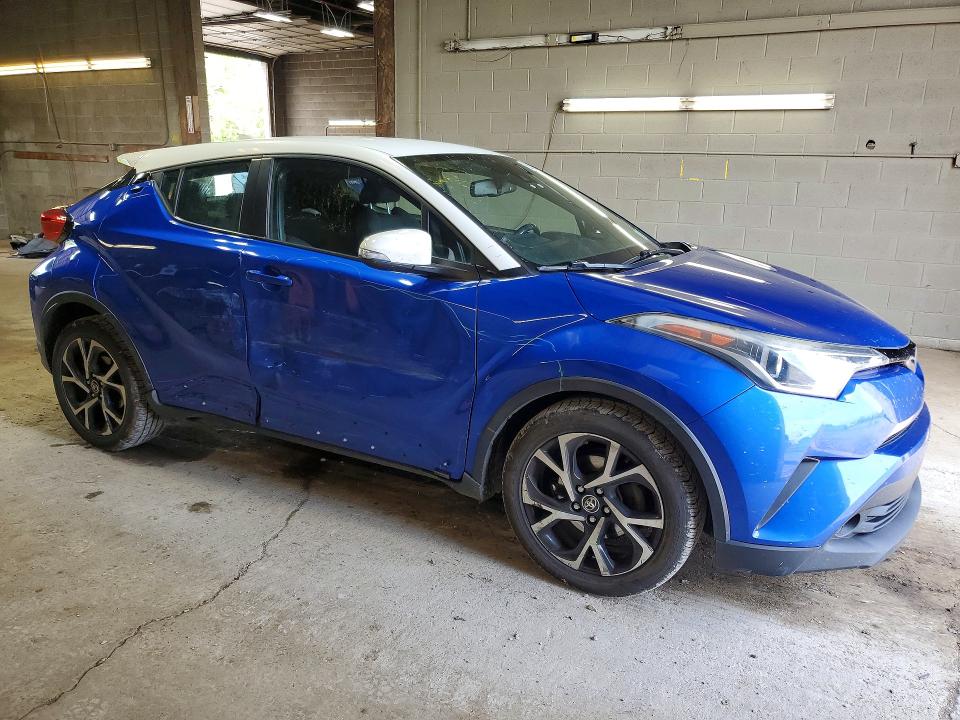 2018 Toyota C-hr VIN NMTKHMBXXJR022491 COPART salvage auction — SIDE, Ny - Mv-907A Salvage Certificate, sold $3,150 on 2026-07-13 (photo 4)
