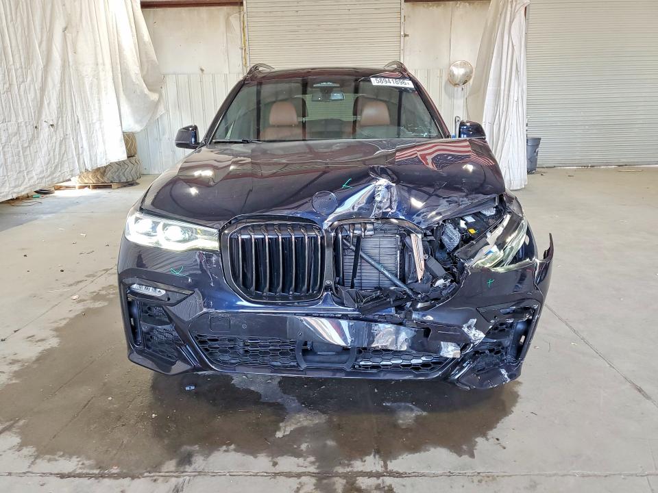 2022 BMW X7 VIN 5UXCX6C01N9L67322 COPART salvage auction — FRONT END, Ny - Mv-907A Salvage Certificate, sold $23,000 on 2026-07-13 (photo 5)