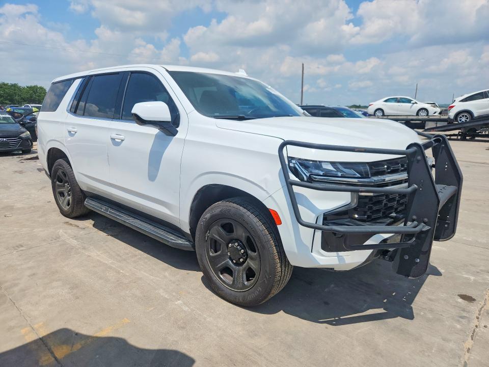 2021 Chevrolet Tahoe VIN 1GNSCLED2MR306882 COPART salvage auction — FRONT END, Tx - Salvage Vehicle Title, sold $10,400 on 2026-07-02 (photo 4)