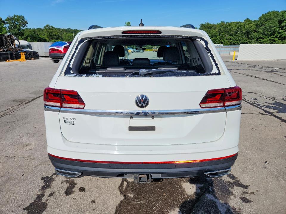 2021 Volkswagen VIN 1V2WR2CA1MC567899 COPART salvage auction — HAIL, Mo - Salvage Certificate Of Title, sold $5,700 on 2026-07-29 (photo 6)