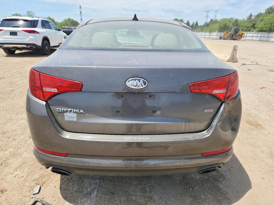 2011 Kia Optima VIN KNAGM4A78B5188551 COPART salvage auction — REAR END, IA - CERT OF TITLE-SALVAGE TITLE, sold $675 on 2026-07-02 (photo 6)