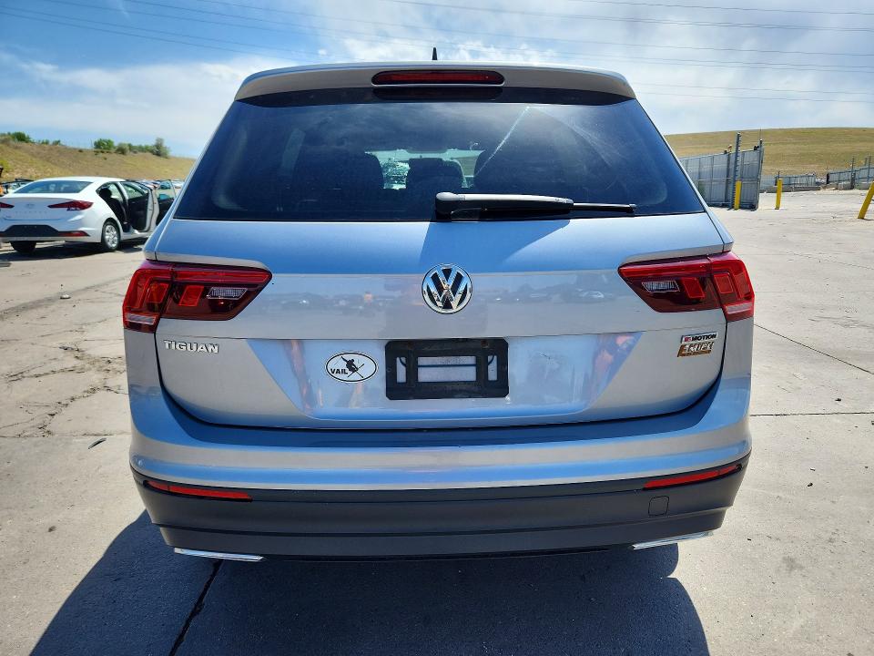 2020 Volkswagen Tiguan VIN 3VV0B7AXXLM093305 COPART salvage auction — FRONT END, Co - Public - Salvage Title, sold $2,200 on 2026-08-03 (photo 6)