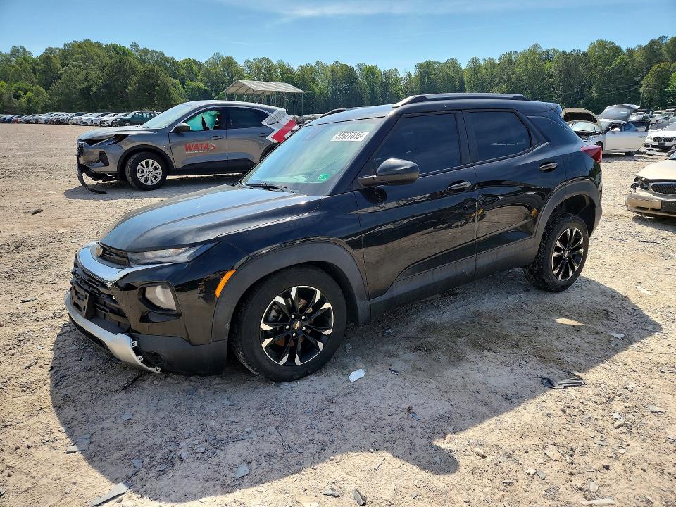 2021 Chevrolet Trailblazer VIN KL79MPS28MB154949 COPART salvage auction — FRONT END, Va - Cert Of Title - Salvage, sold $1,950 on 2026-07-13 (photo 1)