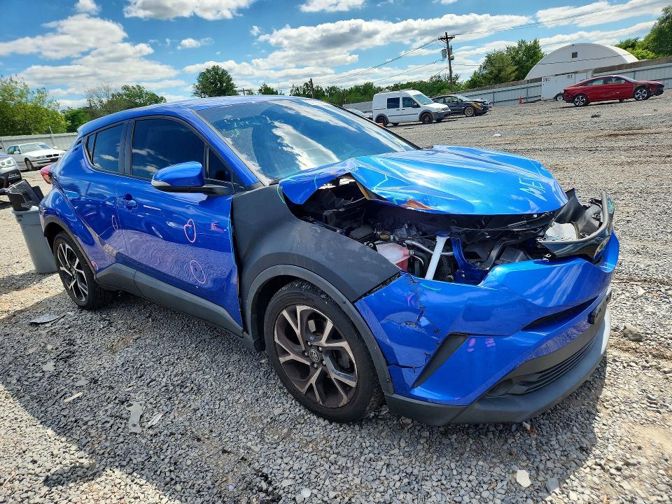 2019 Toyota C-hr VIN NMTKHMBXXKR084345 COPART salvage auction — FRONT END, Nj - Cert Of Title-Salvage, sold $4,050 on 2026-07-21 (photo 4)