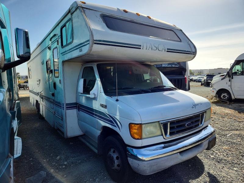 2003 Ford Econoline VIN 1FDXE45S33HB84692 COPART salvage auction — REAR END, Ca - Salvage Certificate, sold $2 on 2026-07-23 (photo 1)
