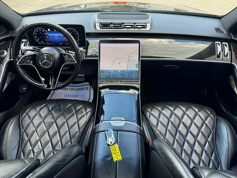 2022 Mercedes-benz S class VIN W1K6G6DB8NA070728 COPART salvage auction — MINOR DENT/SCRATCHES, VA - CERTIFICATE OF TITLE (P), sold $45,500 on 2026-07-17 (photo 9)