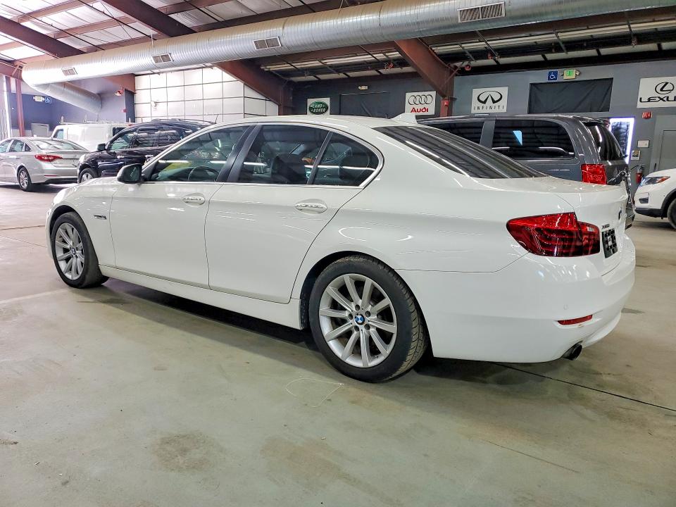2014 BMW 5 series VIN WBA5B3C59ED537715 COPART salvage auction — MINOR DENT/SCRATCHES, MA - CERTIFICATE OF TITLE, sold $1,450 on 2026-07-17 (photo 2)
