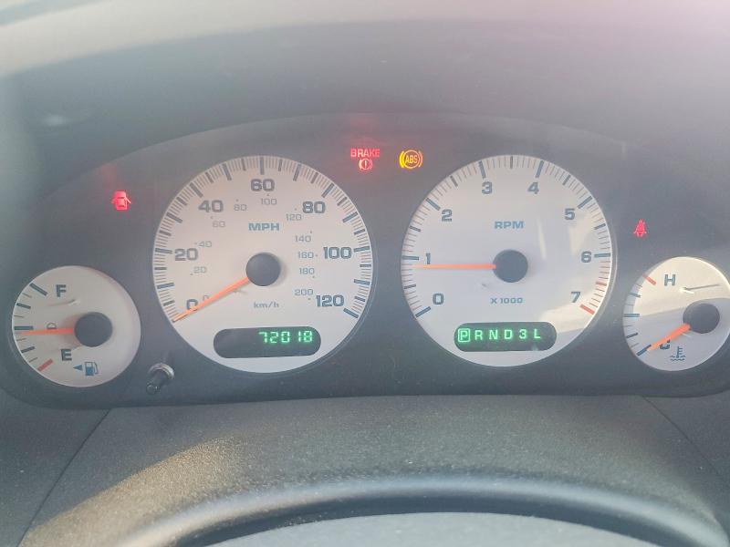 2002 Chrysler Voyager VIN 2C4GP44352R693436 COPART salvage auction — MECHANICAL, PA - CERT OF TITLE, sold $375 on 2026-07-02 (photo 9)