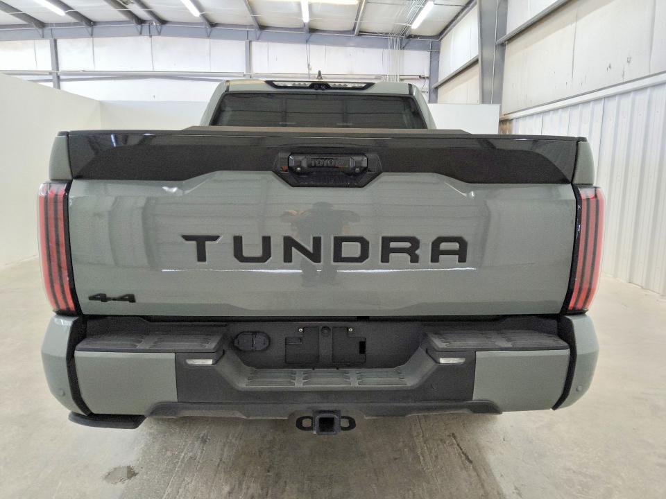 2025 Toyota Tundra VIN 5TFNA5DB0SX326306 COPART salvage auction — FRONT END, TX - CERTIFICATE OF TITLE, sold $32,250 on 2026-07-21 (photo 6)