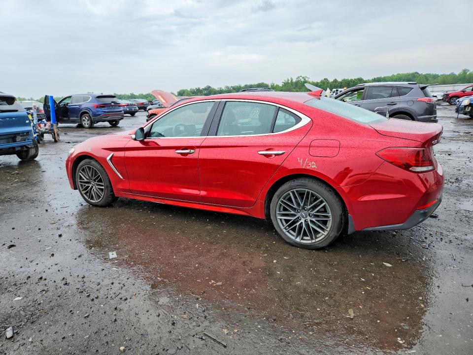 2019 Genesis G70 VIN KMTG64LA5KU038314 COPART salvage auction — FRONT END, Va - Cert Of Title - Salvage, sold $3,750 on 2026-07-08 (photo 2)