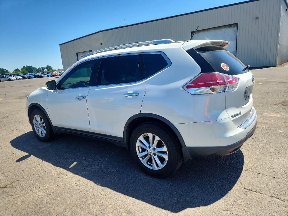 2016 Nissan Rogue VIN KNMAT2MT4GP631122 COPART salvage auction — MECHANICAL, Or - Certificate Of Title, sold $475 on 2026-07-06 (photo 2)