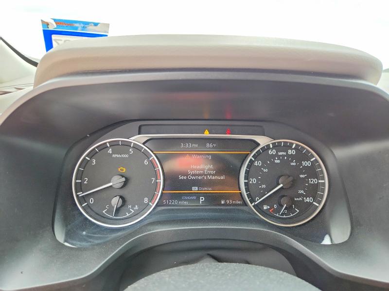2024 Nissan VIN 5N1BT3BA9RC671150 COPART salvage auction — FRONT END, Tx - Salvage Vehicle Title, sold $100 on 2026-07-23 (photo 9)