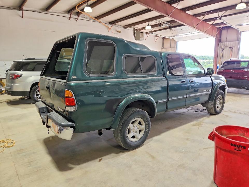2002 Toyota Tundra VIN 5TBBT48102S281293 COPART salvage auction — REAR END, Pa - Certificate Of Salvage, sold $800 on 2026-07-10 (photo 3)